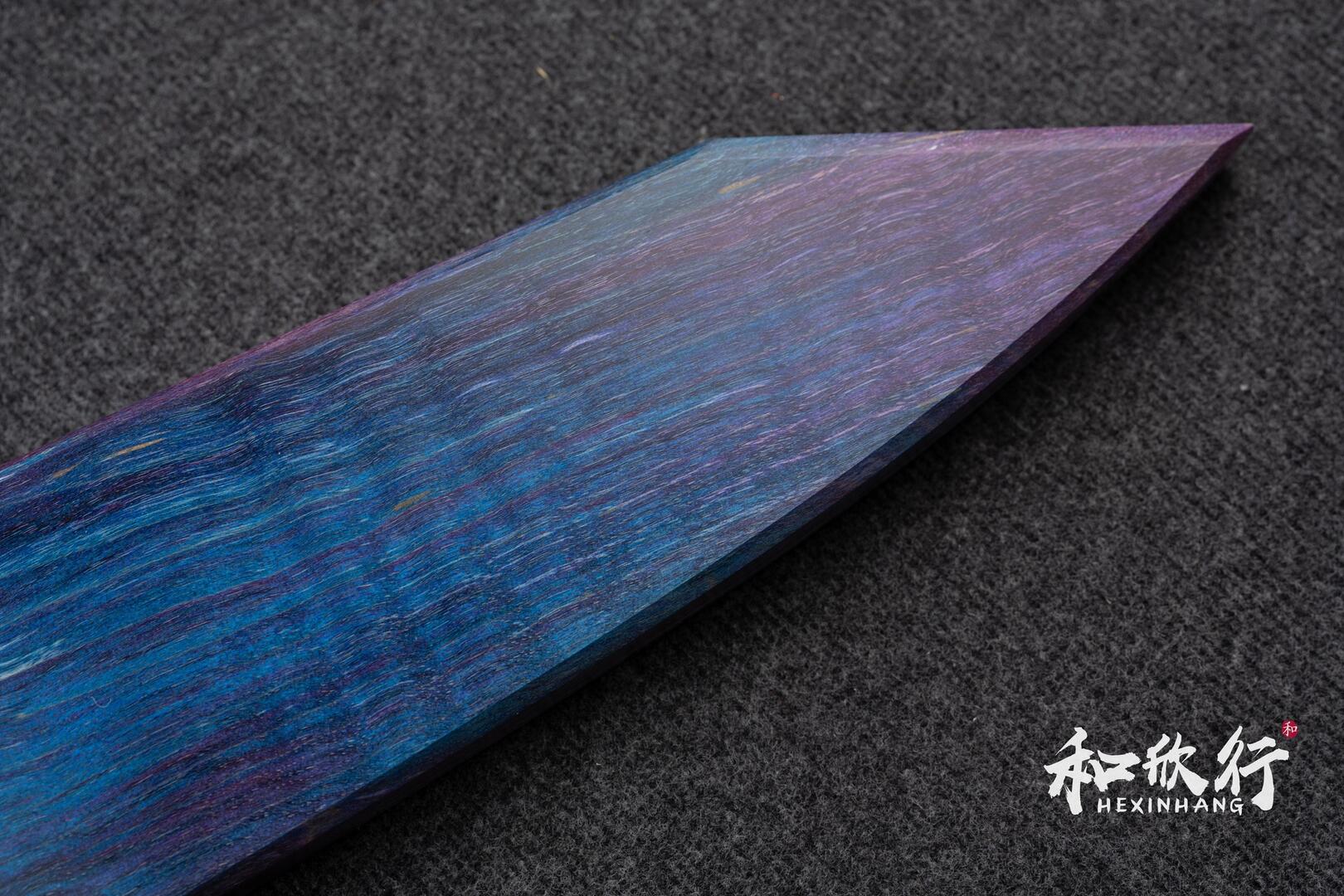 二唐刃物鍛造所Nigara Hamono SG2 粉末鋼暗紋大馬士革切付筋引255mm